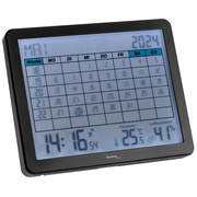 Wand-/Tischuhr,<BR>WT 2600,<BR>mit Funkuhrwerk und Kalender
