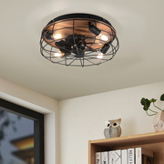 Deckenventilator,<BR>TRONDHEIM,<BR>4 x E27/10W