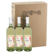 Wei�wein,<BR>WEISSBURGUNDER,<BR>3 Flaschen