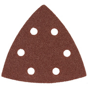 Schleifblatt,<BR>mit Kletthaftung,<BR>K�rnung K 80,<BR>93 x 93 mm