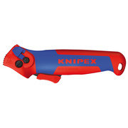 Abmantelungsmesser,<BR>mit Gleitschuh<BR>und Ratschenfunktion,<BR>L 146