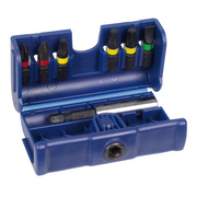 Bit-Sortiment,<BR>BIT BOX MINI,<BR>7-teilig,<BR>in Klappbox