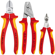 VDE-Zangen Set,<BR>ELEKTRO-SCHNEID-SET,<BR>3-teilig