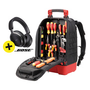 WIHA Aktionsbundle,<BR>Elektriker-Rucksack, electric II,<BR>27-teilig,<BR>inkl. Bose QuietComfort Ultra Kopfh�rer