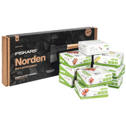 WAGO-Klemmen-Paket,<BR>Herbst-Aktion,<BR>Profi-Set inkl. Fiskars-<BR>Norden-Universalaxt